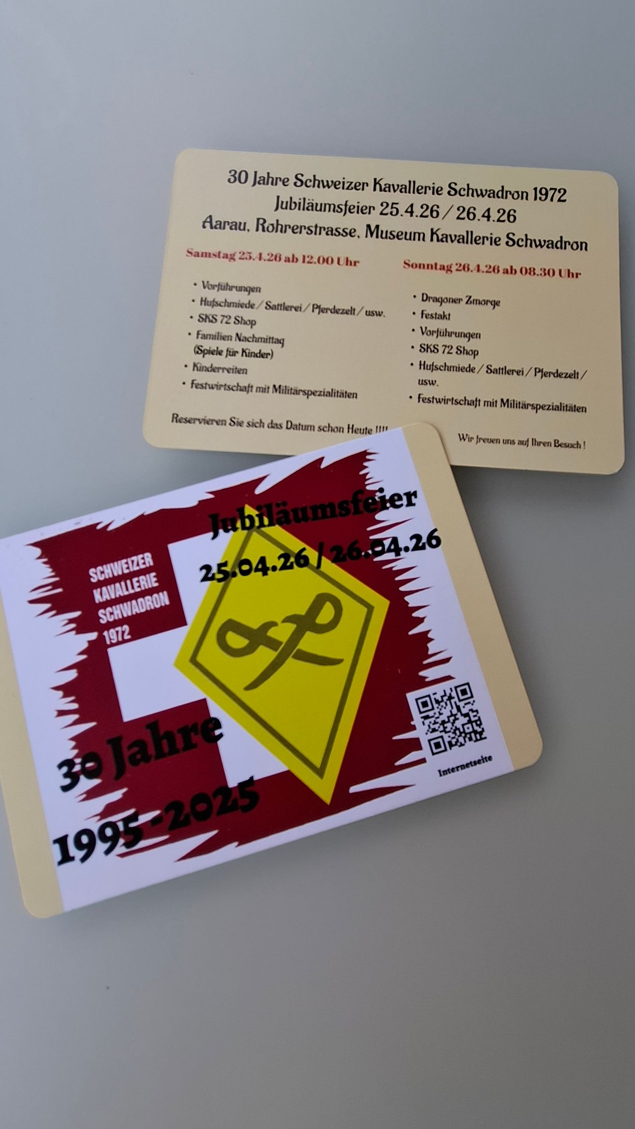 Im Jahr 2026 feiert die SKS 1972 ihr 30-jähriges Bestehen, feiern Sie mit uns!