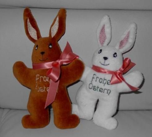 Mit dem Stickcomputer lassen sich sogar Kuscheltiere herstellen.