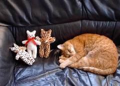 Mit dem Stickcomputer lassen sich sogar Kuscheltiere herstellen.