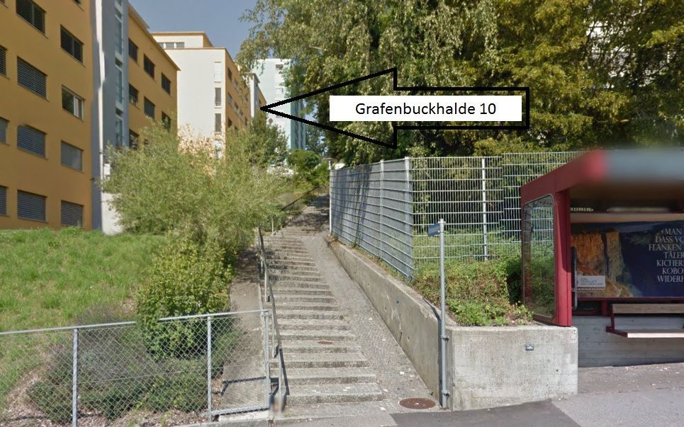 Ab Juni 2017: Zugang von Hochstrasse Bushaltestelle Cilag!