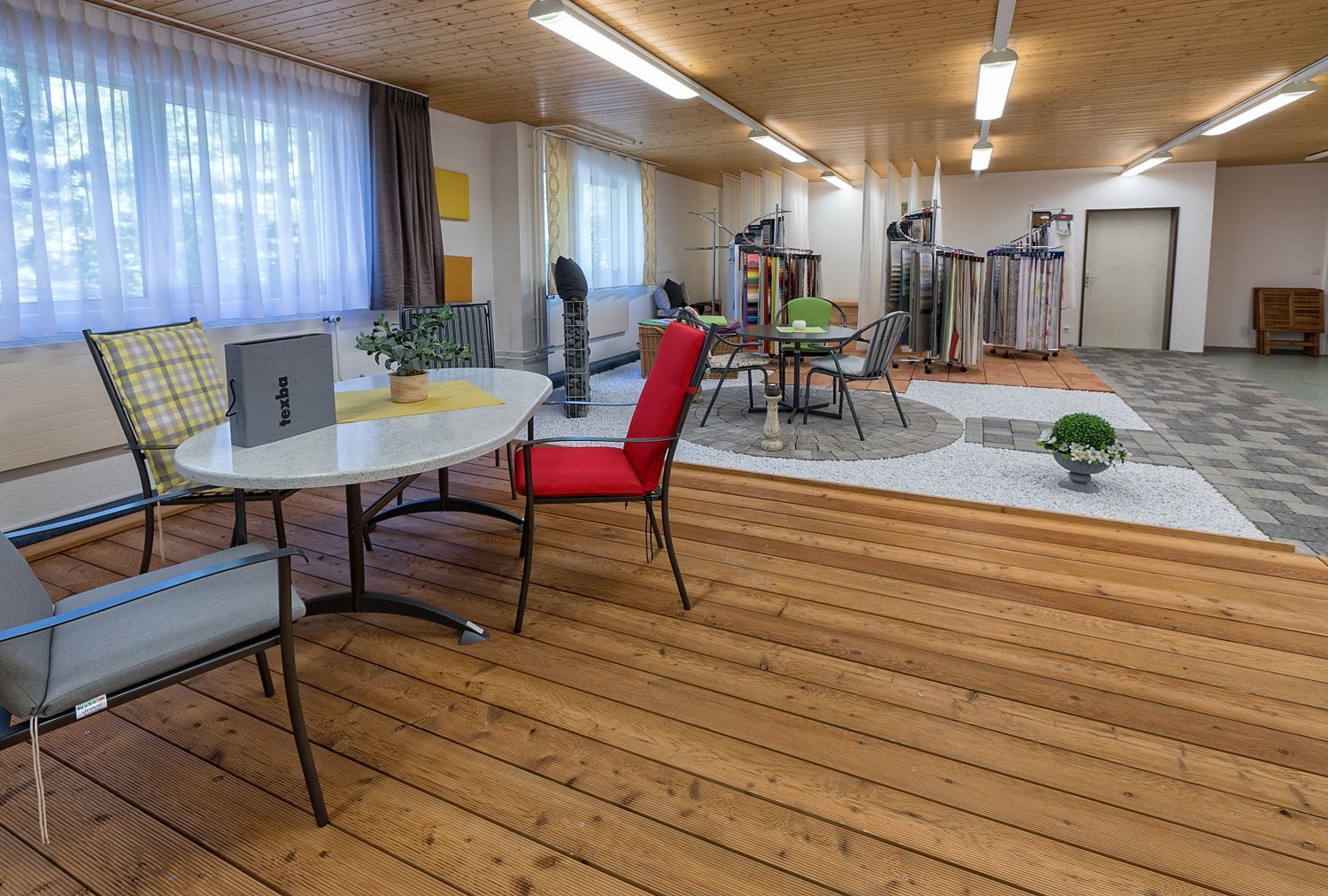Showroom - texba Baumgartner Textil ag