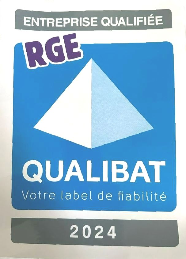 Logo du label RGE Qualibat 2024