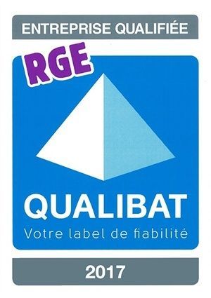 Logo du label RGE Qualibat 2017