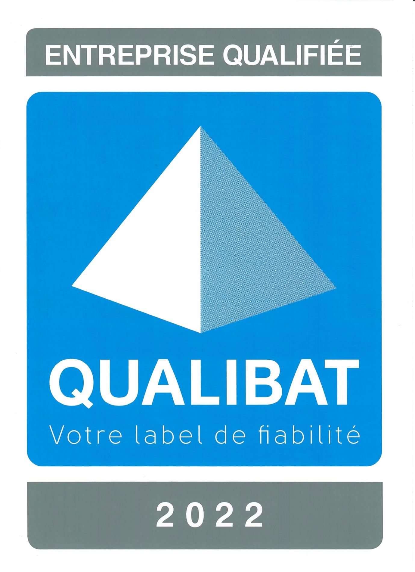 Logo du label RGE Qualibat 2022