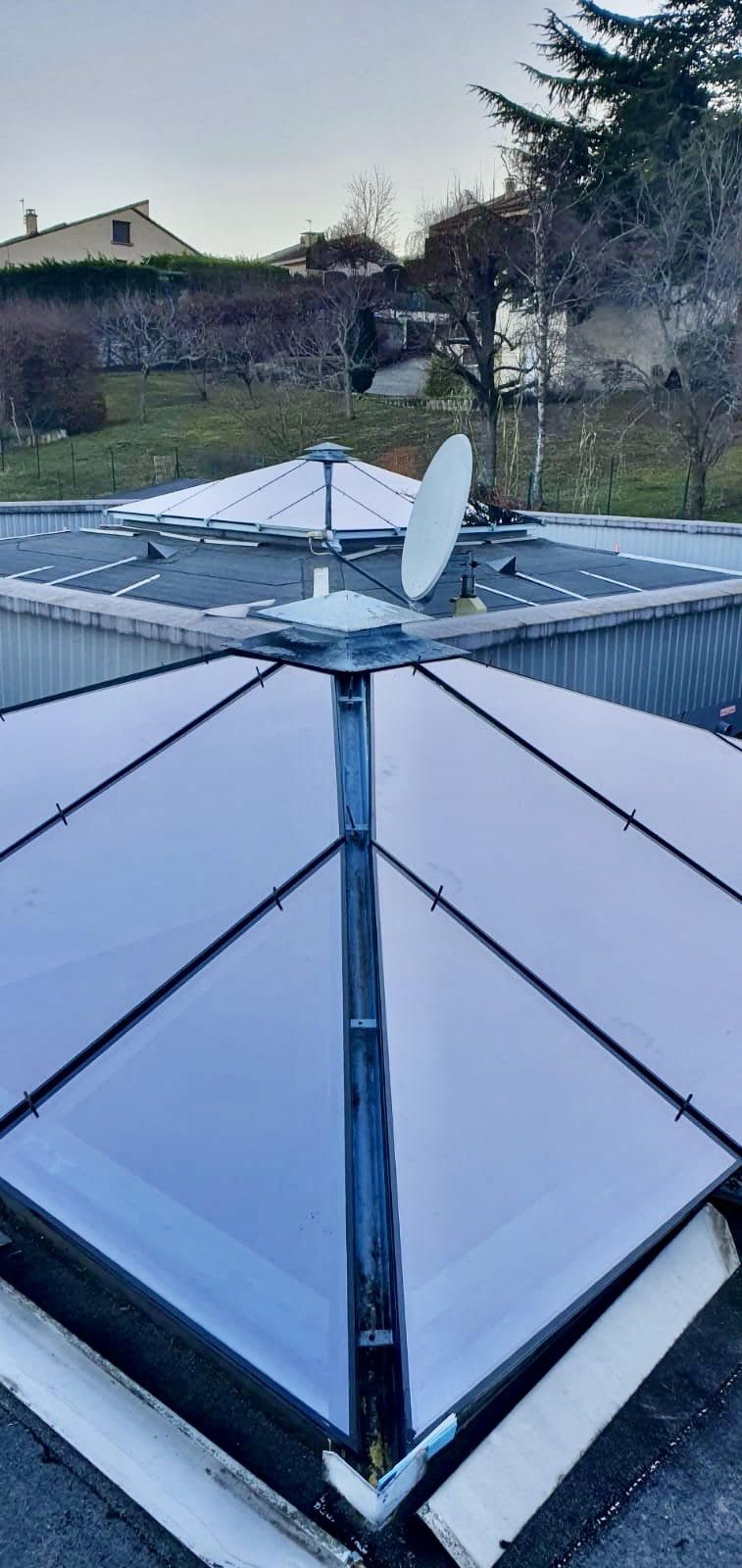 Puits de lumière vitrés