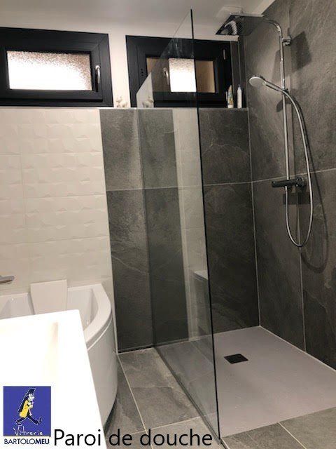 Vitrage pour paroi de douche