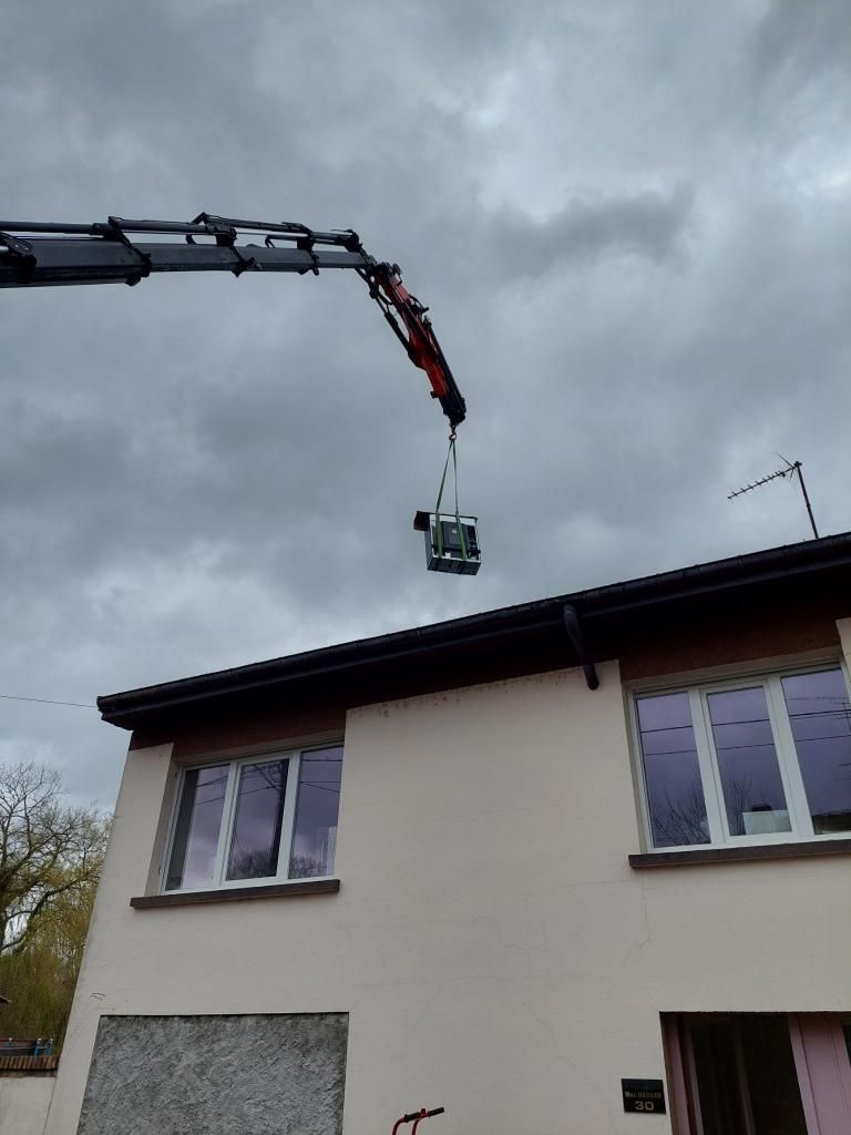 LEVAGE CADEL MYTHOS AVEC GRUE