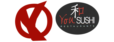 Un logotipo para un restaurante llamado You Sushi.
