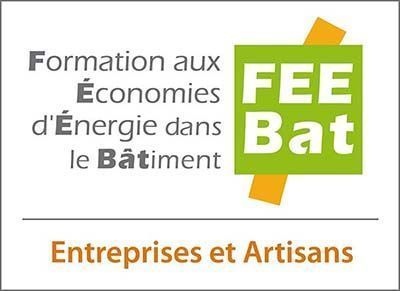 Certification : Formation aux économies d’énergie dans le bâtiment, avec FEE Bat et Entreprises et Artisans.