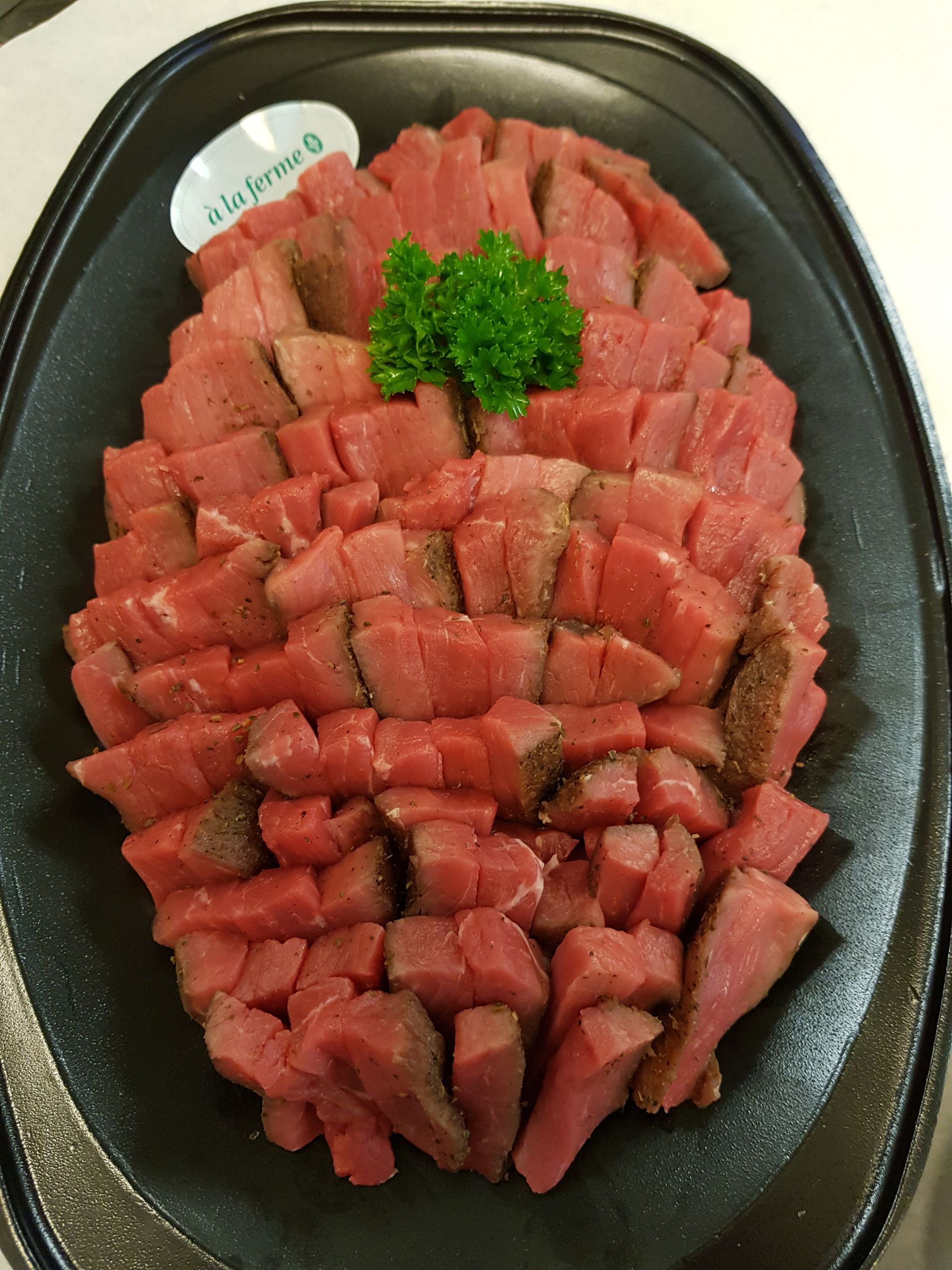 chinoise de bœuf anniviarde À la Ferme