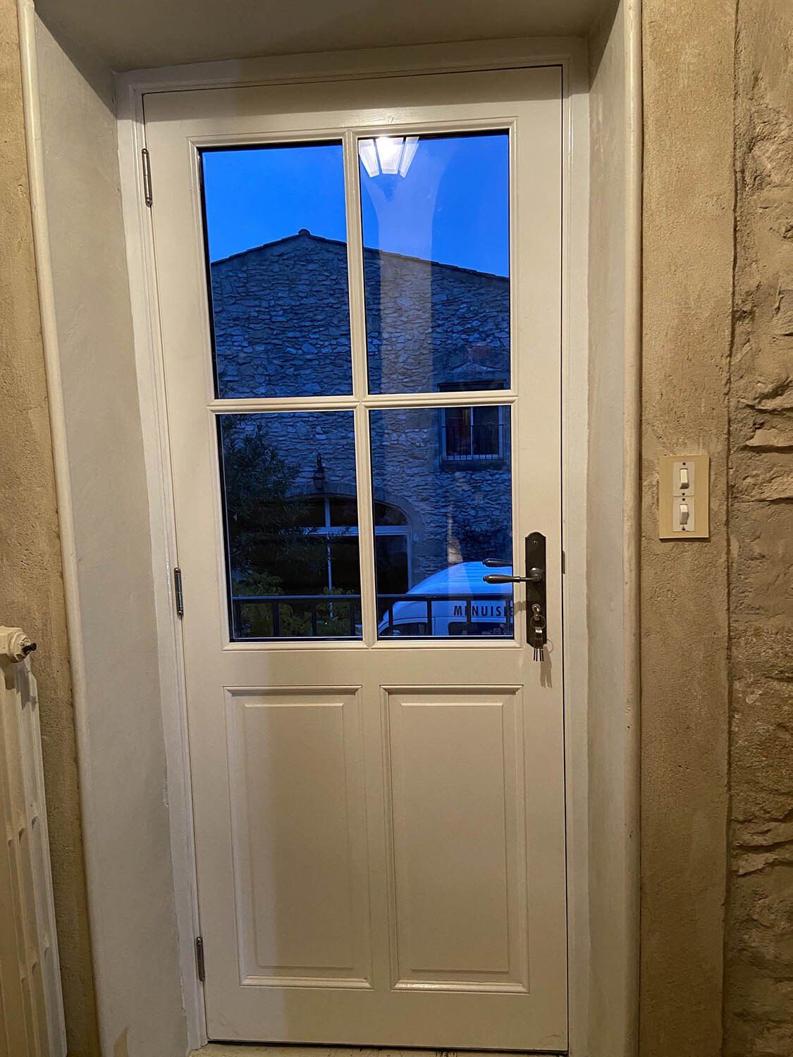 Porte de service XVIIIe siècle