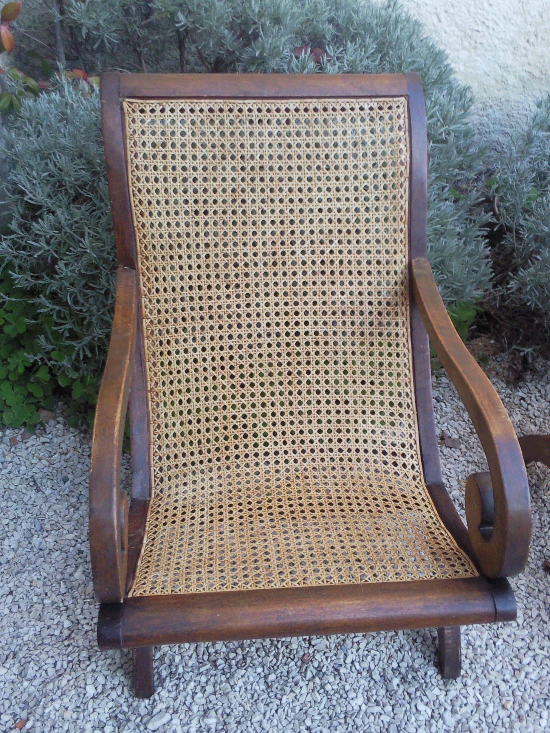 Cannage sur chaise créole