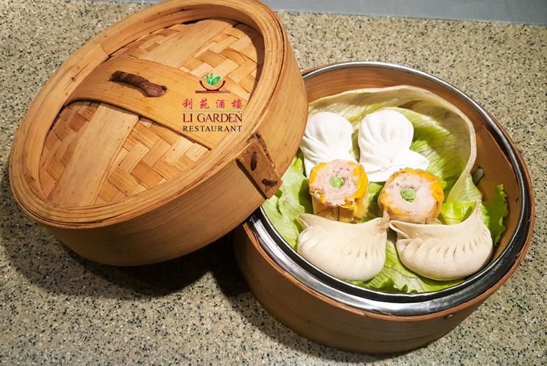 Li Garden restaurant asiatique à Bottens - assortiment de raviolis à la vapeur