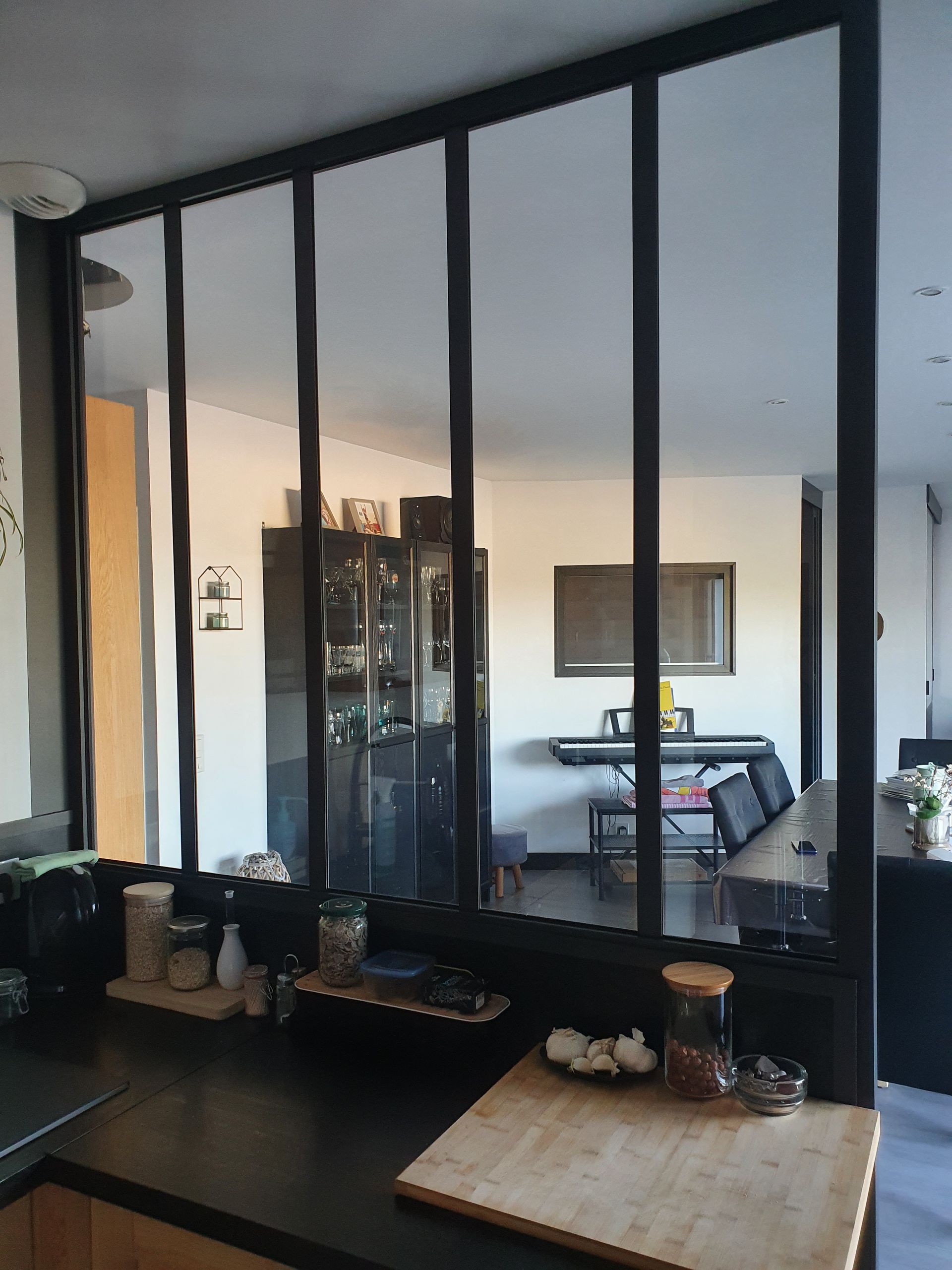 Verrière dans une maison