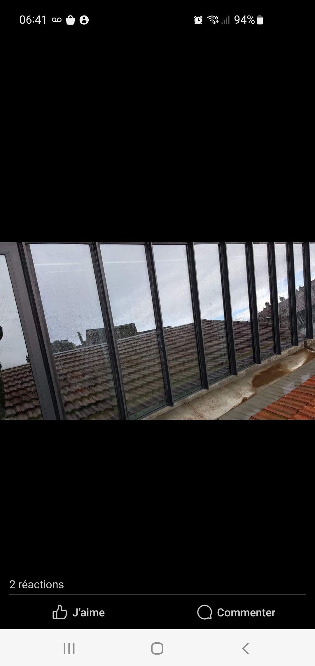 Verrière extérieure