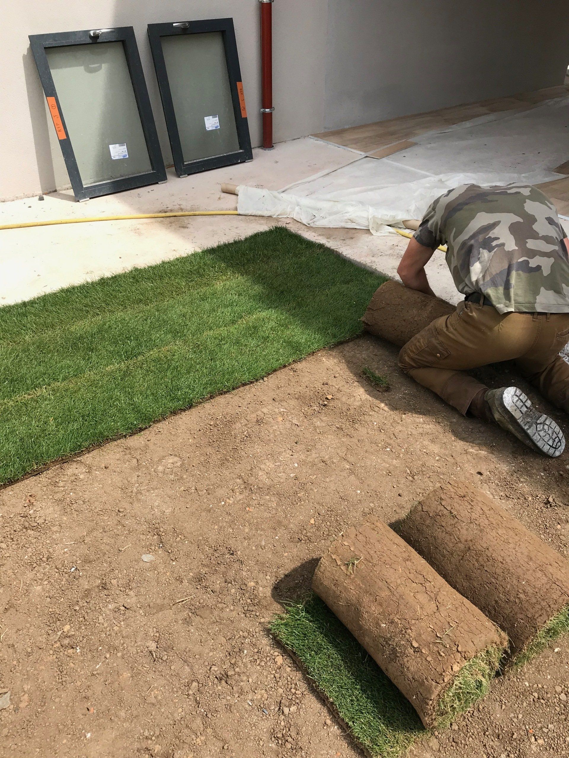 Création ou réfection de gazon