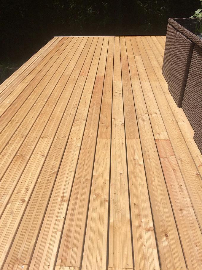 Sol de terrasse en bois
