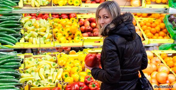 Supermarchés - Fruits et légumes