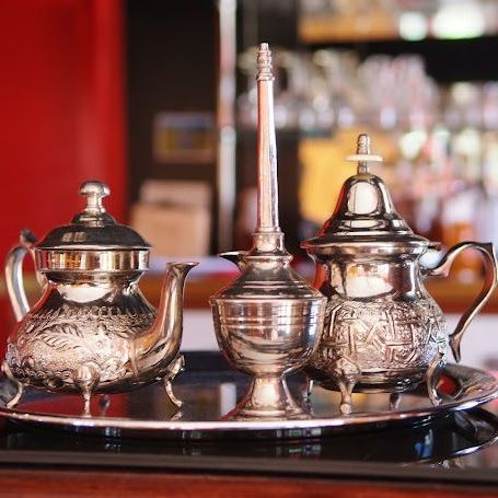 Assortiment de théières orientales