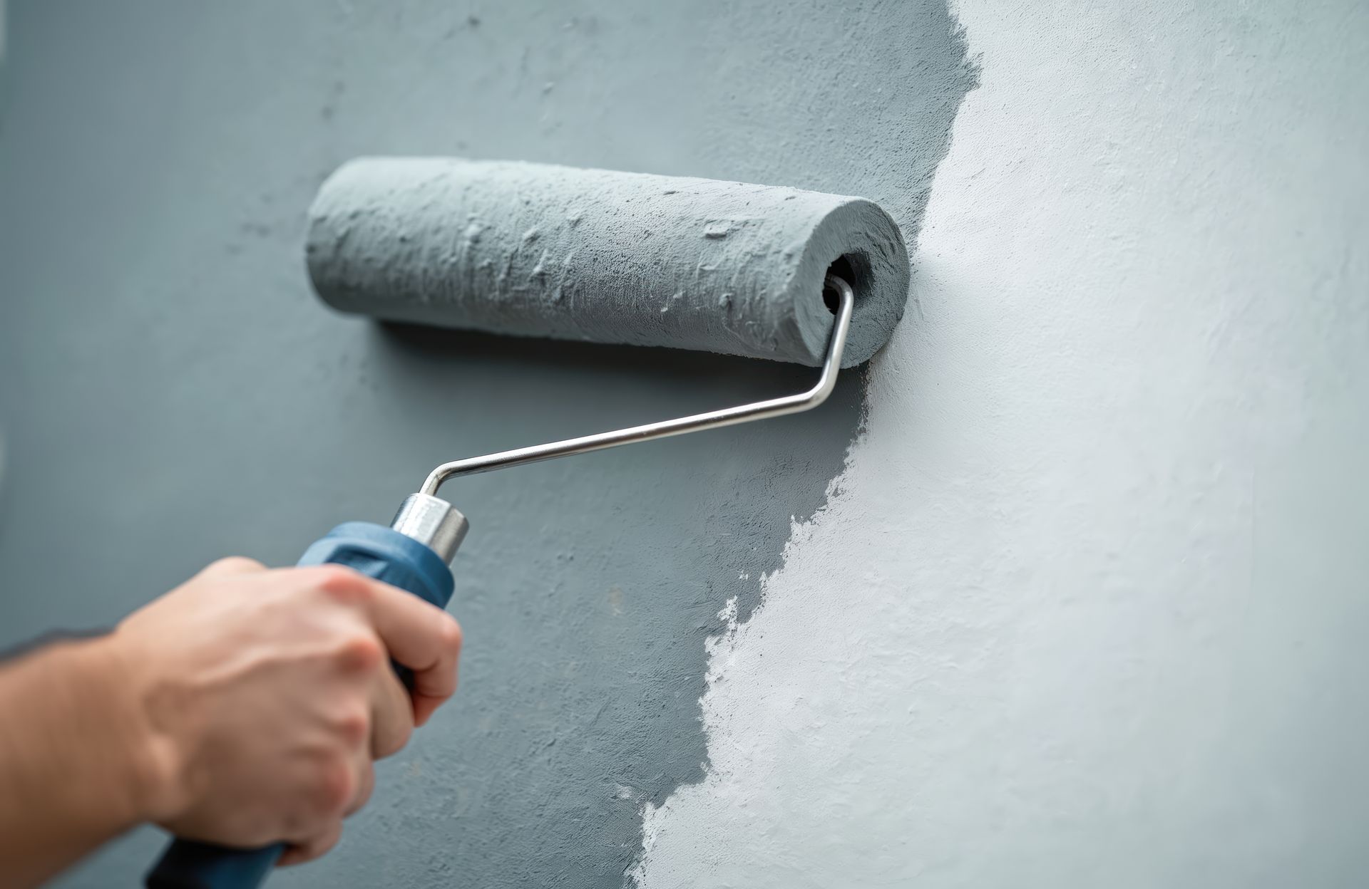 Des travaux de peinture.