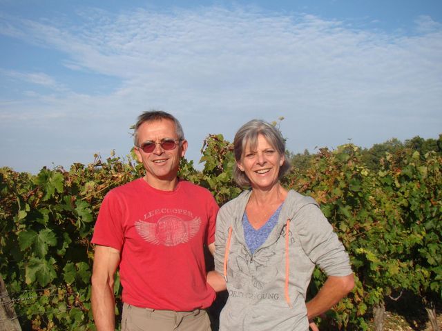 Eric Cartaud et Marie Agnès - Producteur de Pineau des Charentes