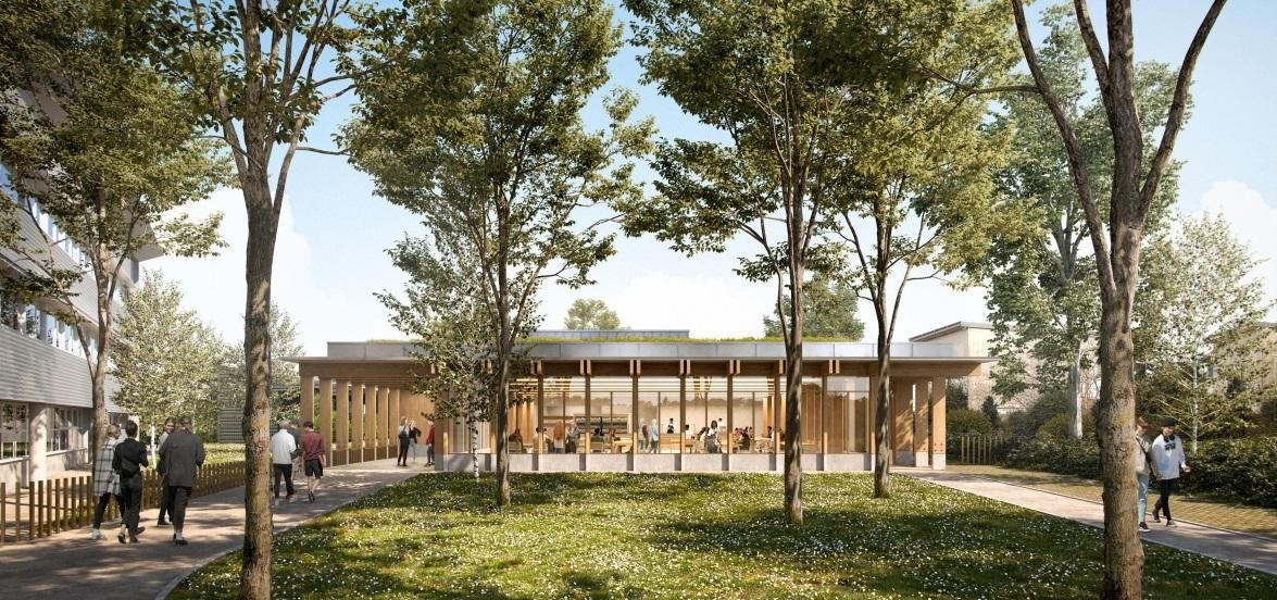 Construction d'un demi-pension et la restructuration de locaux au collège Claude Monet à Saint-Nicolas-d'Aliermont.