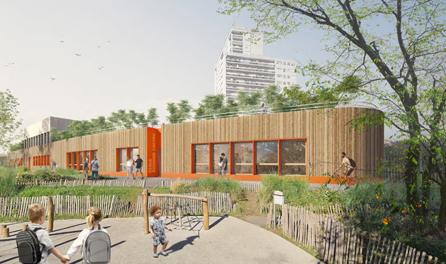 Extension de l’école Lacore Moreau à ALFORTVILLE (94) 2.