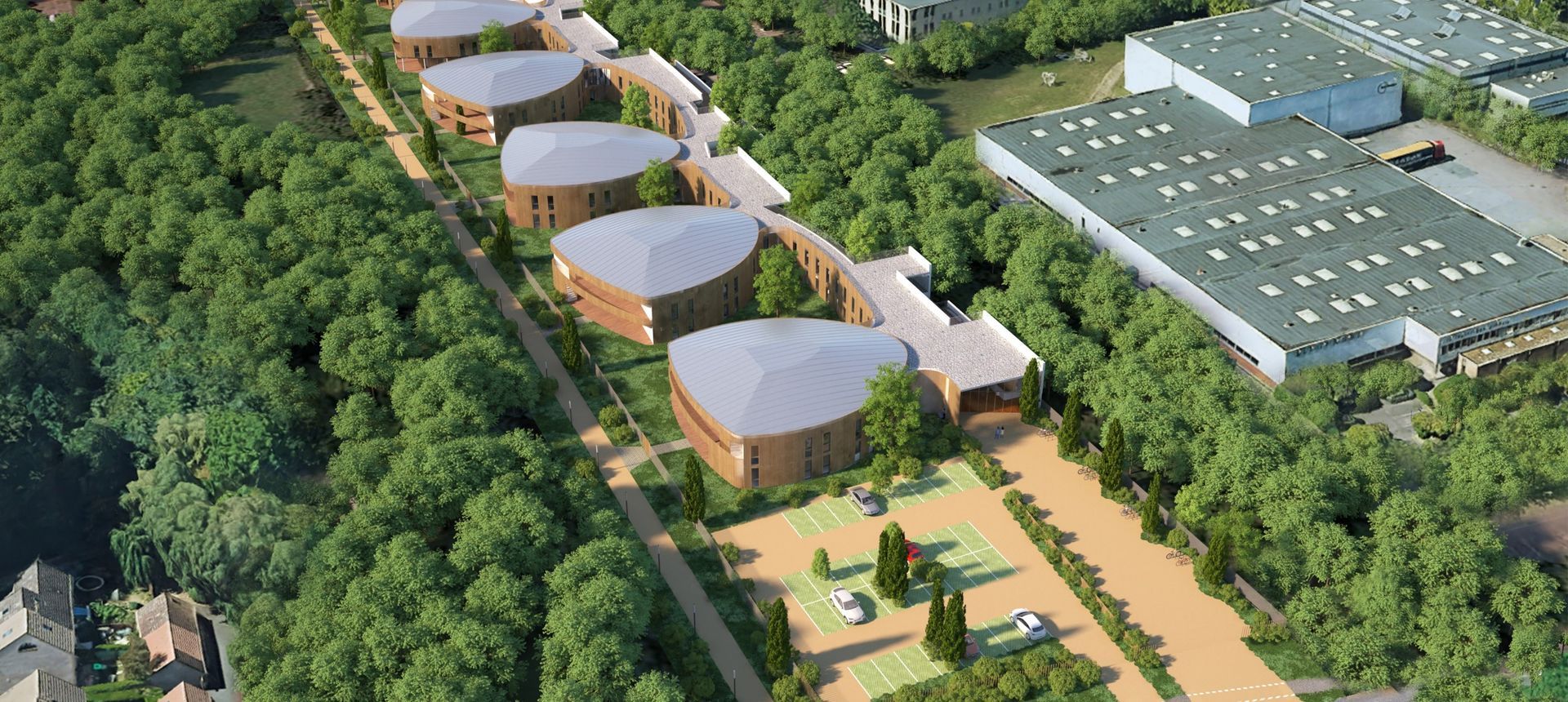 Réhabilitation d’un centre d’hébergement et de soins avec une capacité d’accueil de 100 lits - Montigny-le-Bretonneux (78) 2.