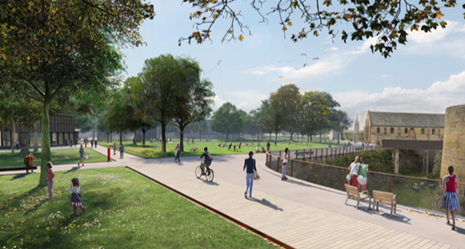 Aménagement de l'enceinte du Château de Caen