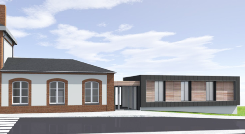 Réhabilitation de l’ancienne gare « Voyageurs » en maison de santé - CLÈRES 3.