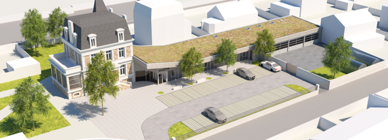 Plan 3D d'une réalisation.