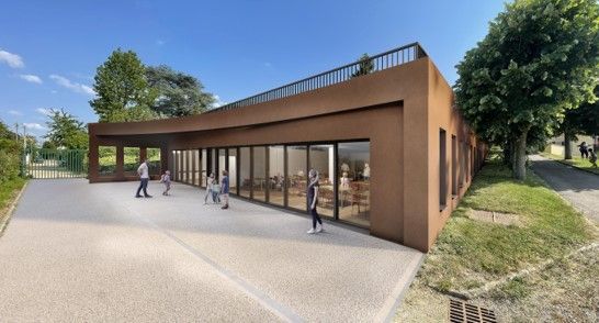 Construction d’un restaurant scolaire - BAZEMONT (78) 2.