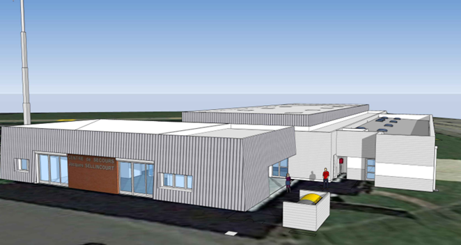 Extension du Centre de Secours et d’incendie - GAILLON (27).
