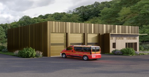 Construction du Centre de Secours - Villemeux-sur-Eure (28).