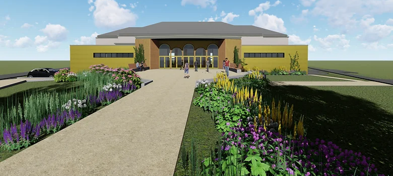 Réhabilitation de la salle des fêtes - Verneuil-sur-Avre (27) 2.