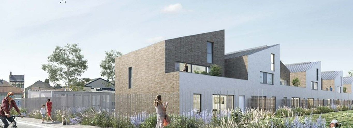Construction de 18 logements familiaux en maisons de ville, Le Petit-Quevilly (76).