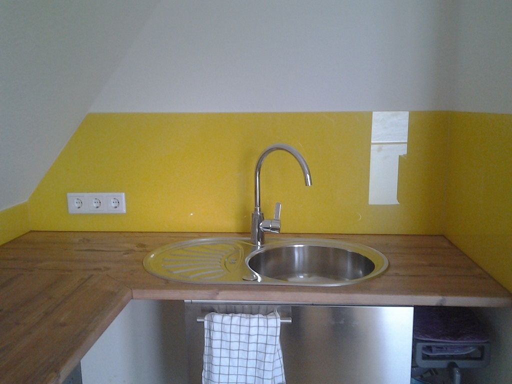 Glas-Küchenrückwand