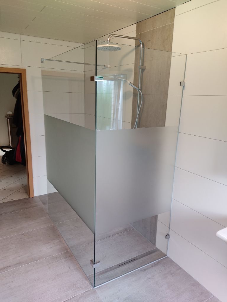 Glasdusche Glas Korte