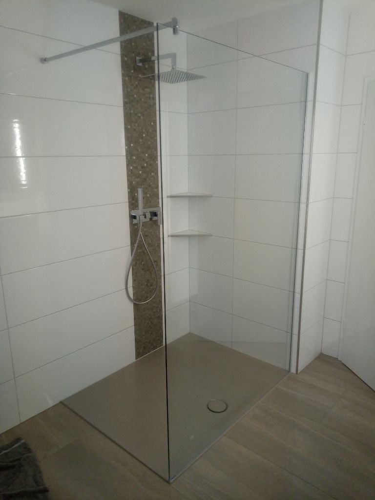 Glasdusche Glas Korte