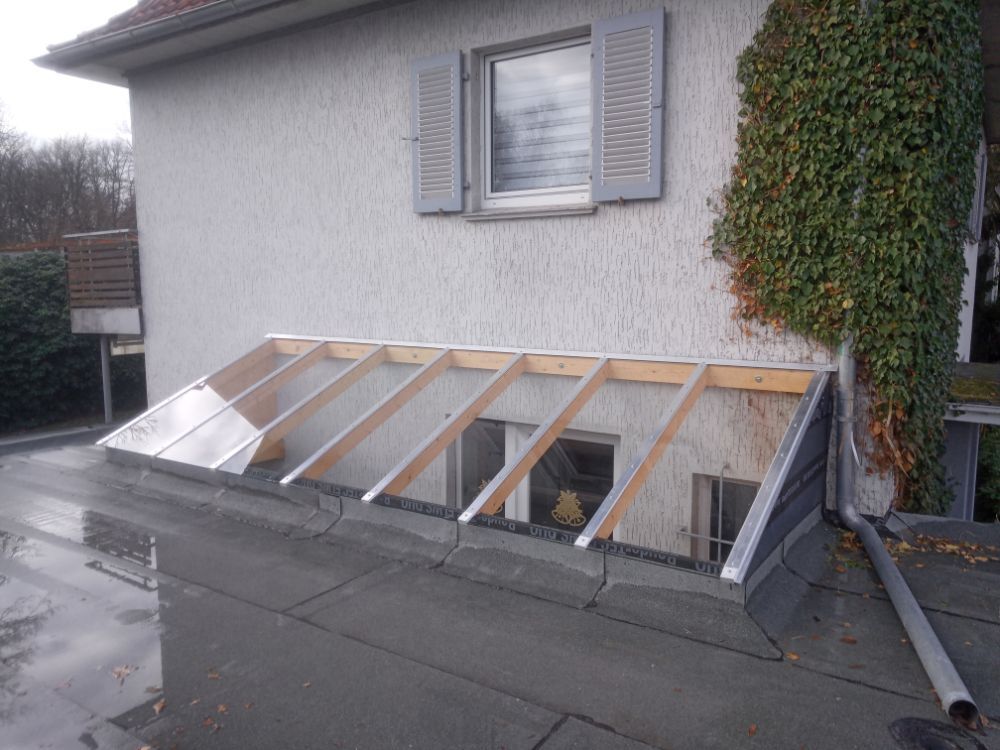 Glasüberdachung Par Terre Wohnung | Glas Korte