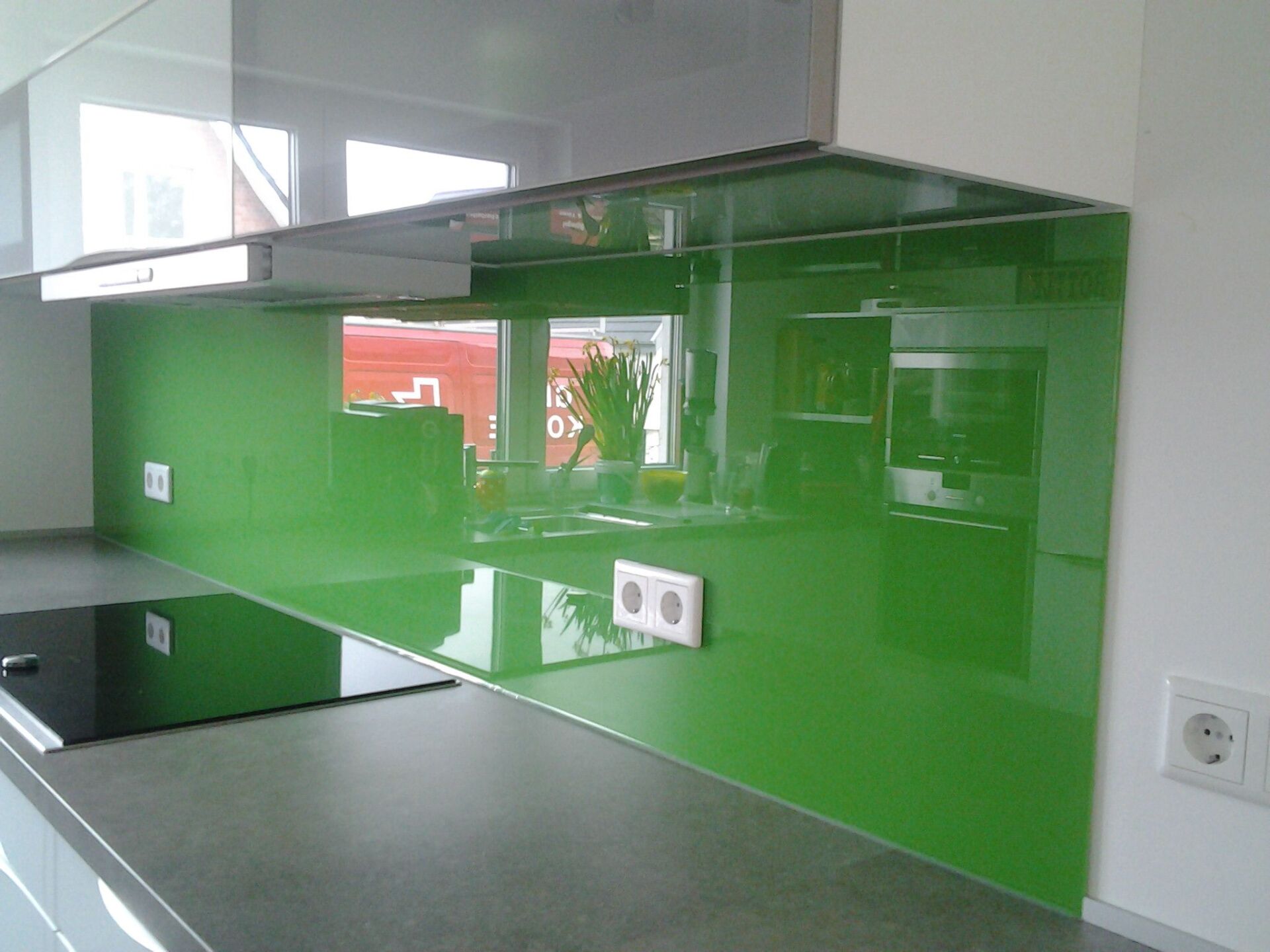 Küchenrückwand Grün
