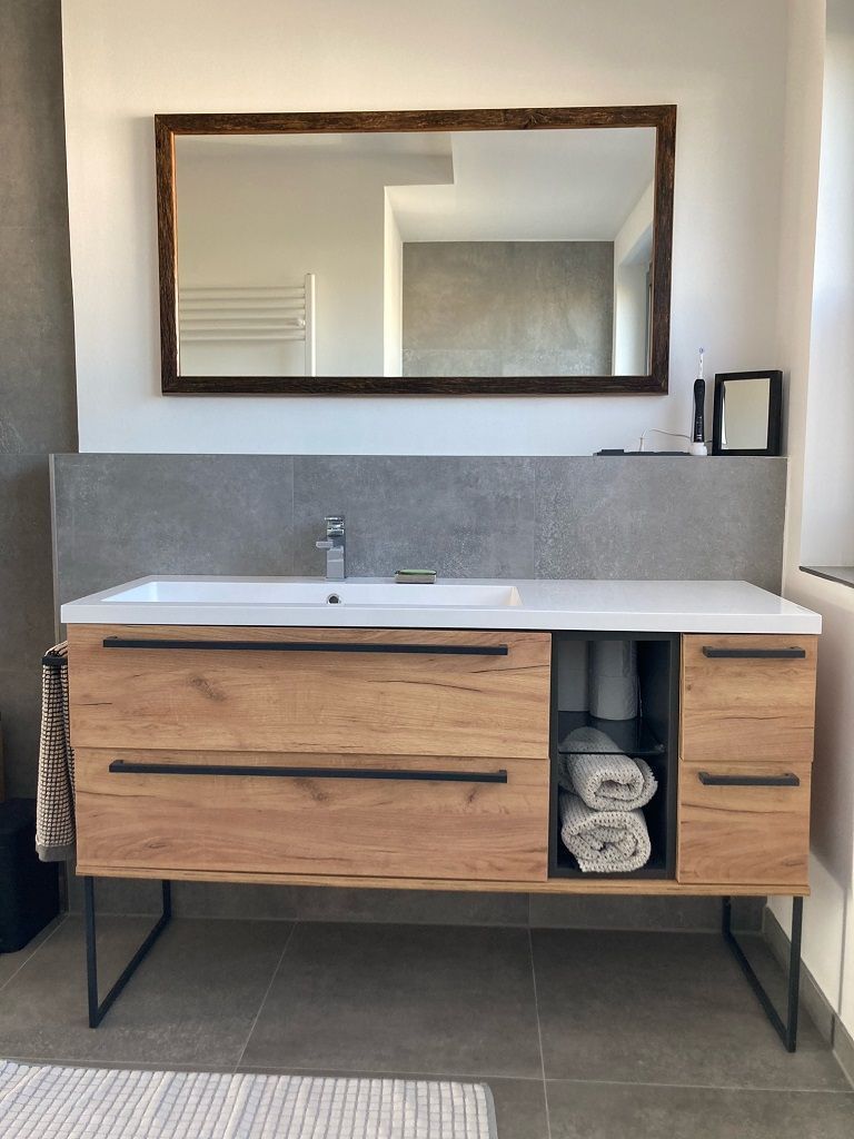 Runder Spiegel Bad | Glas Korte