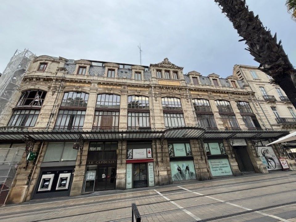 Façade Immeuble Capoulié à Montpellier