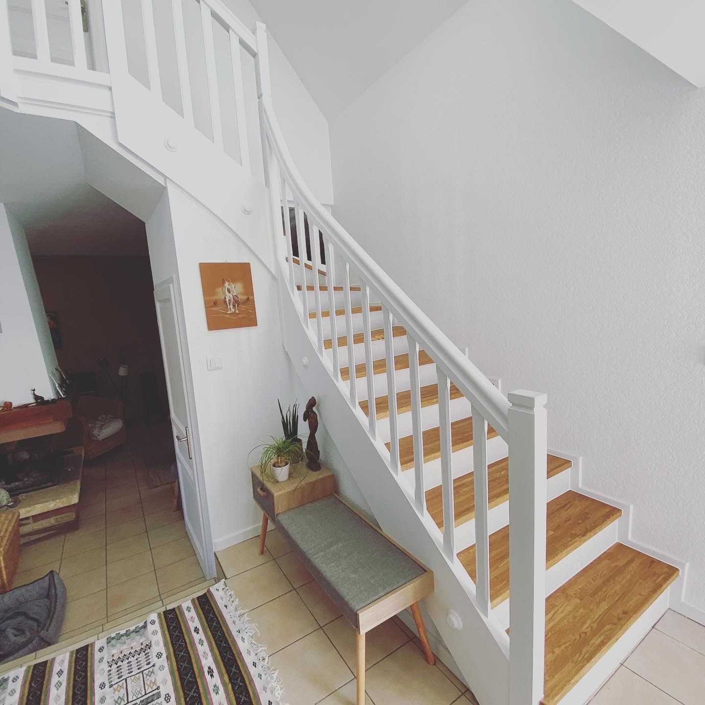 Rénovation escalier bois