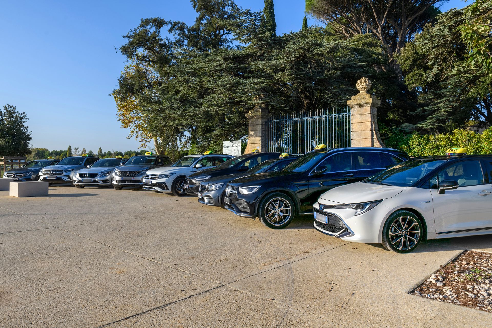 Présentation de la flotte de véhicule de Taxi TRAM Montpellier