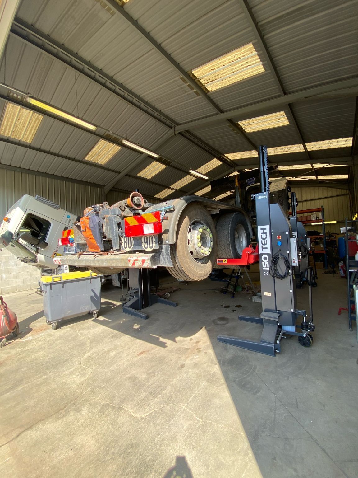 Réparation de camion