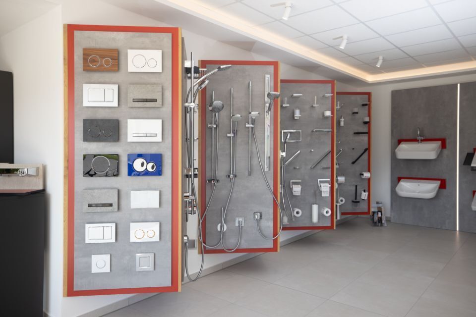 Walter Mauerer GmbH Ausstellung Sanitär