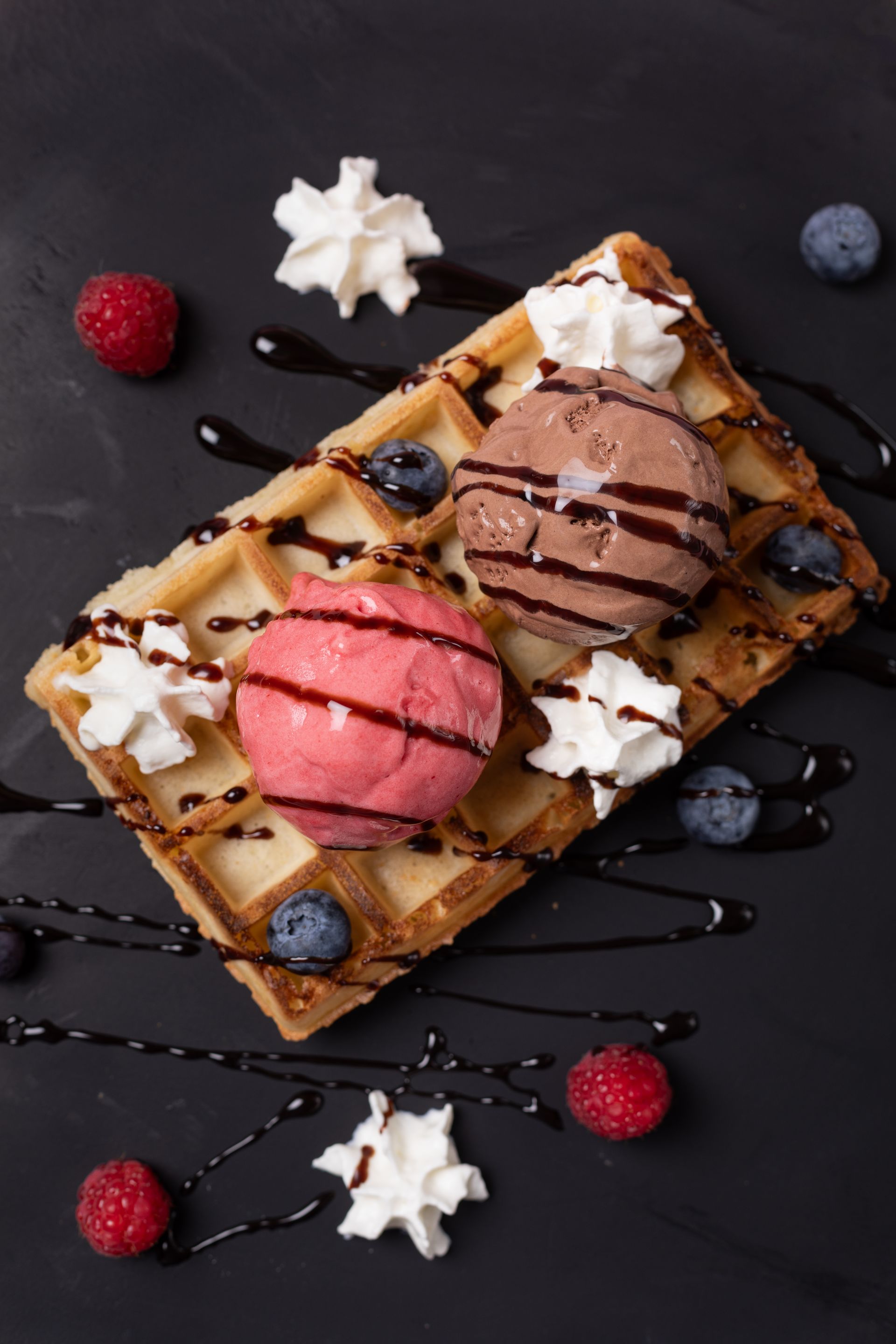 Dessert sorbet - citron jaune