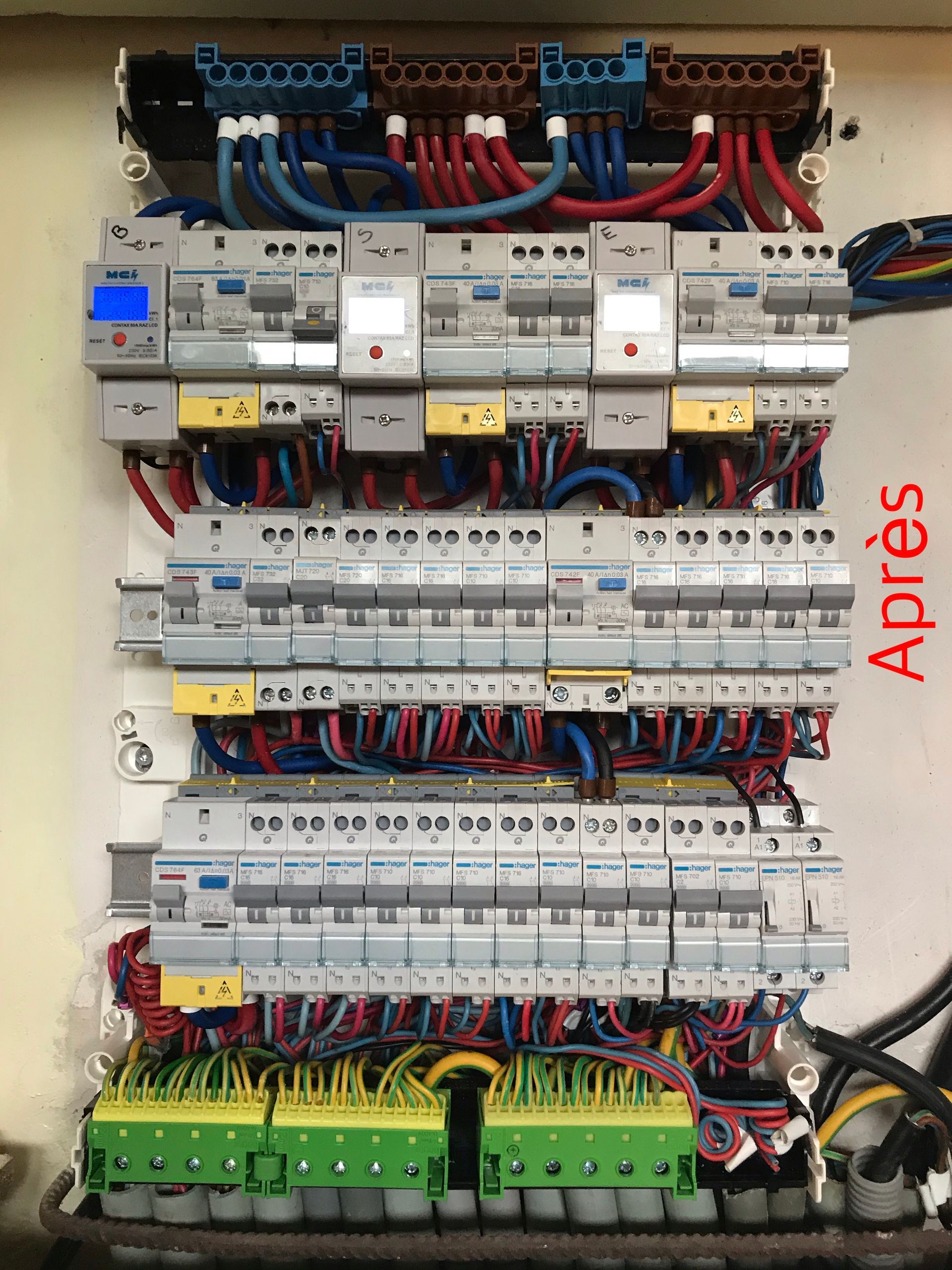 Implantation électrique en neuf