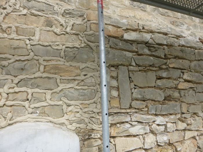 Façade en pierres